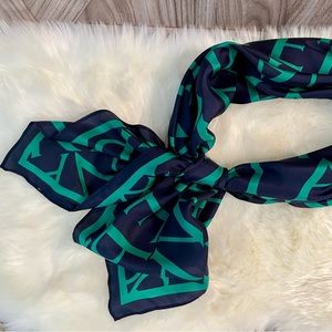 Banana Republic Silk Logo Scarf